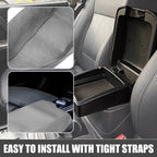 Center Console Armrest Cover Trim for Hyundai Sonata (2015–2019) Gray