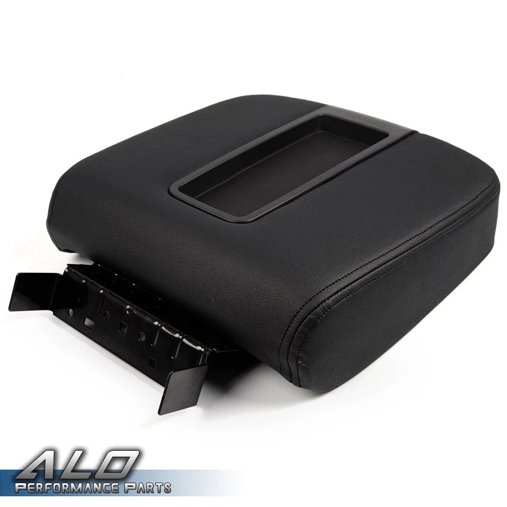 Black Center Console Armrest Lid for Tahoe Silverado Yukon Sierra (2007–2014)