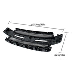 Grill for Ford F-150 (2018–2020) Gloss Black Front Bumper Center
