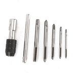 Tap Drill Set for M3-M8 with T Handle Ratchet Wrench