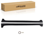 Side Skirt Extension for Honda Civic Sedan (2012–2015) Black ABS