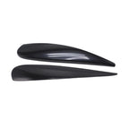 ABS Glossy Black Headlight Eyebrow Spoiler for Corsa D (2006–2010)