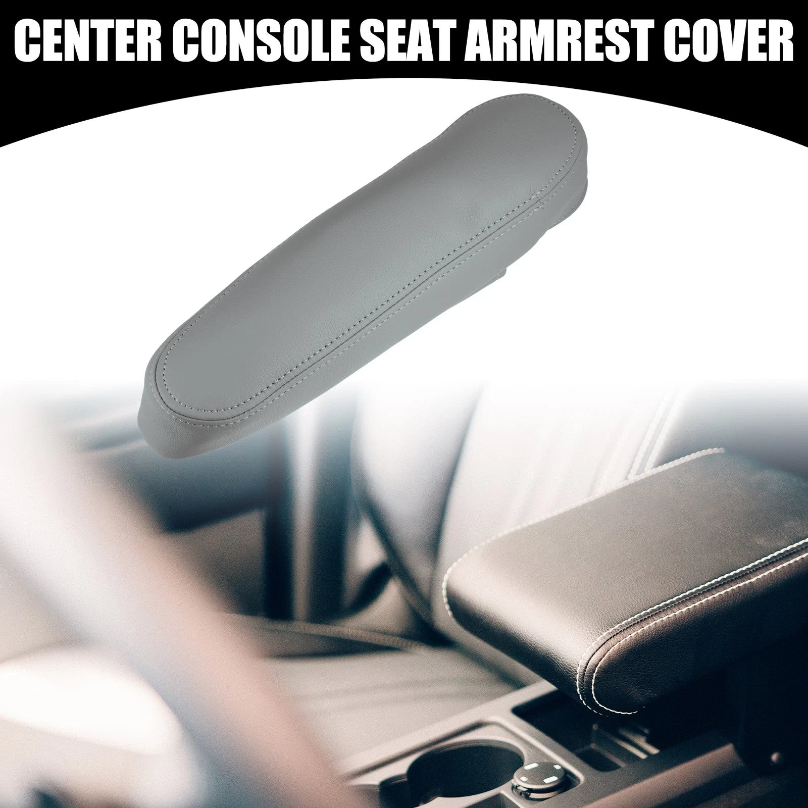 Center Console Armrest Cover for Toyota Sequoia (2001–2007) Gray