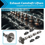 Exhaust Camshaft Lifters for Mazda 3 BM, 6, CX-5 2.2 Diesel (2012–2017)