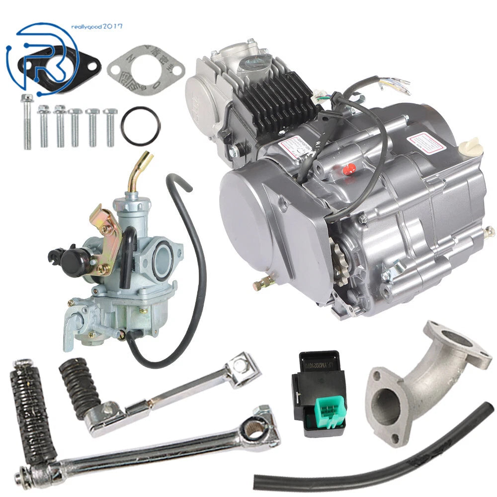 125cc 4-Stroke Engine Motor Kit for Honda CRF50 XR50 Z50 (2004–2023)
