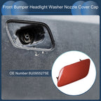 Front Left Washer Nozzle Cover Cap for Audi Q3 (2016–2017) Red