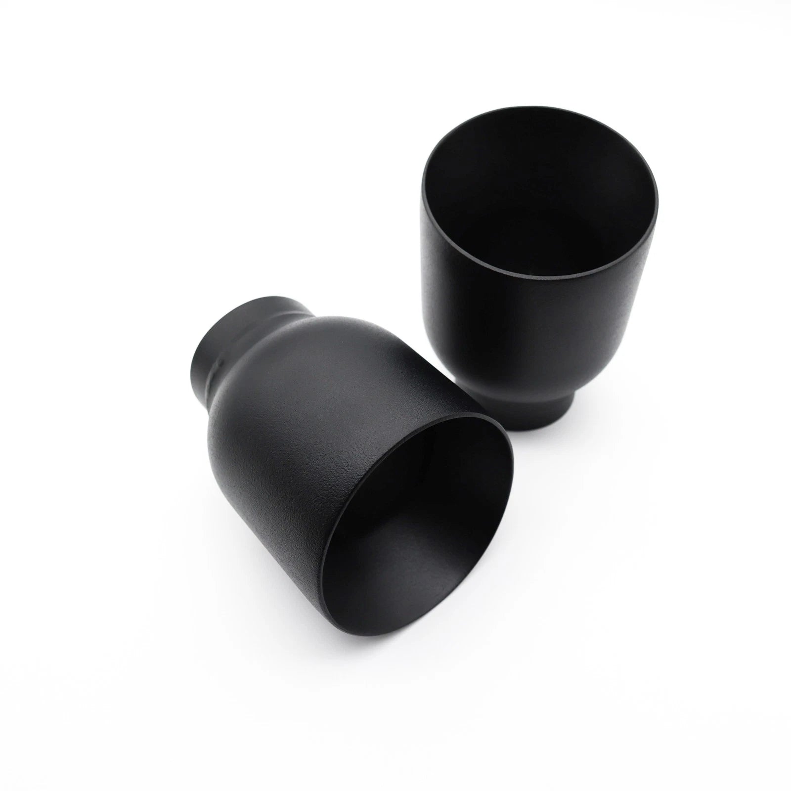 Muffler Delete for Jeep Wrangler (2018-2025) 2.5" High Clearance Black Tip