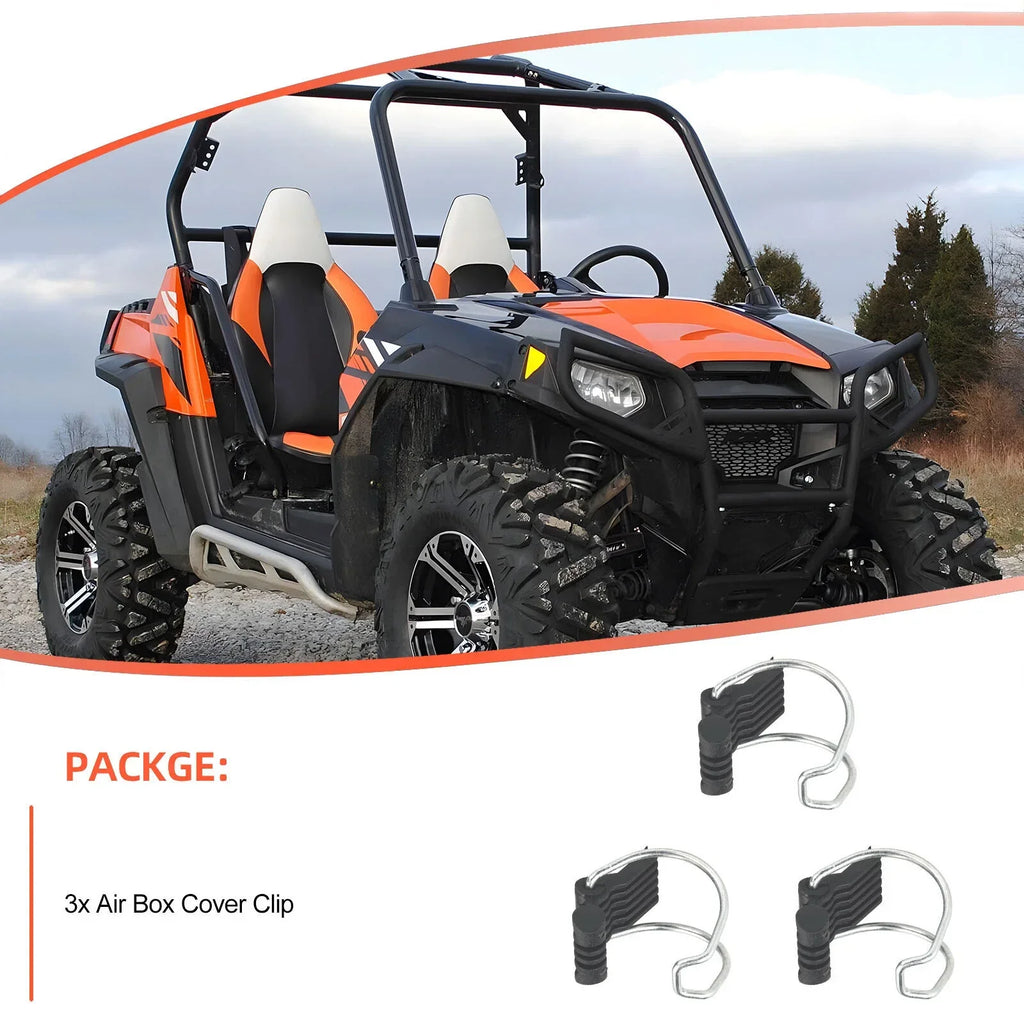3Pcs Air Box Cover Clip for Polaris RZR 800 (2005–2016)