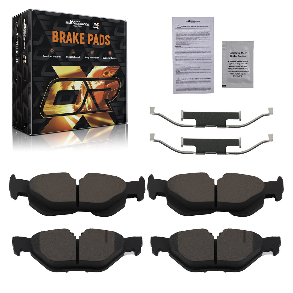 Set of Rear Ceramic Brake Pads for BMW 128i (2008–2013) / 323i (2006–2011) / 325i (2006)
