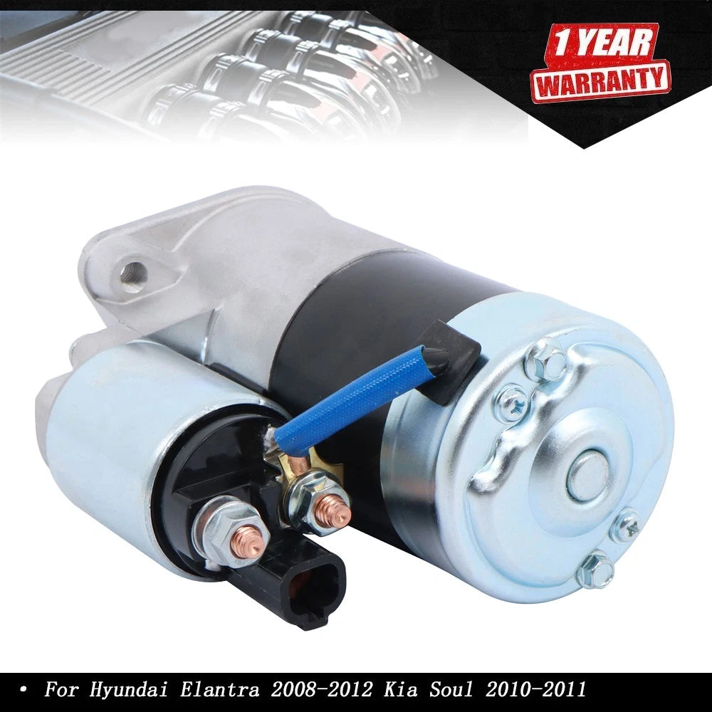 Starter Motor for Hyundai Elantra (2008–2012) Kia Soul (2010–2011)