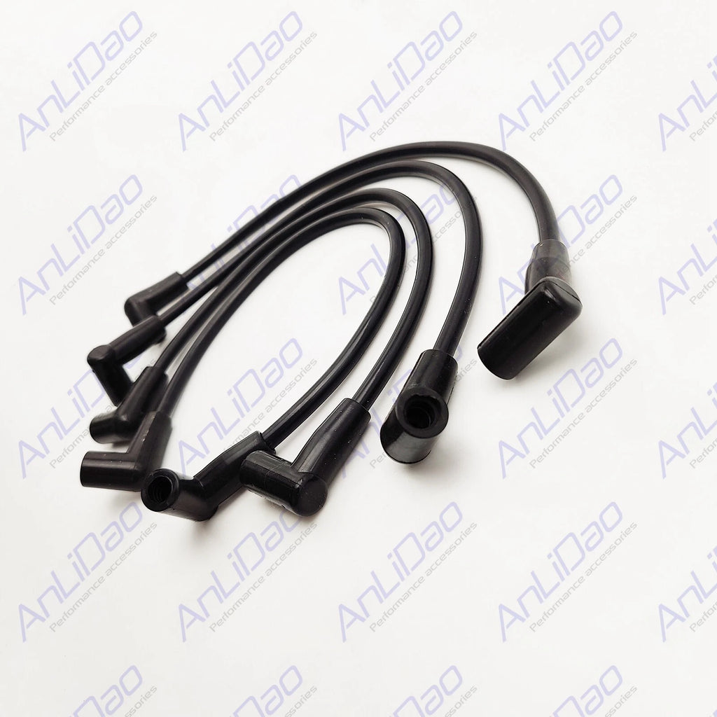 Set of 4 Ignition Spark Plug Wires for Johnson V4 (60°) 584919 584123 3014