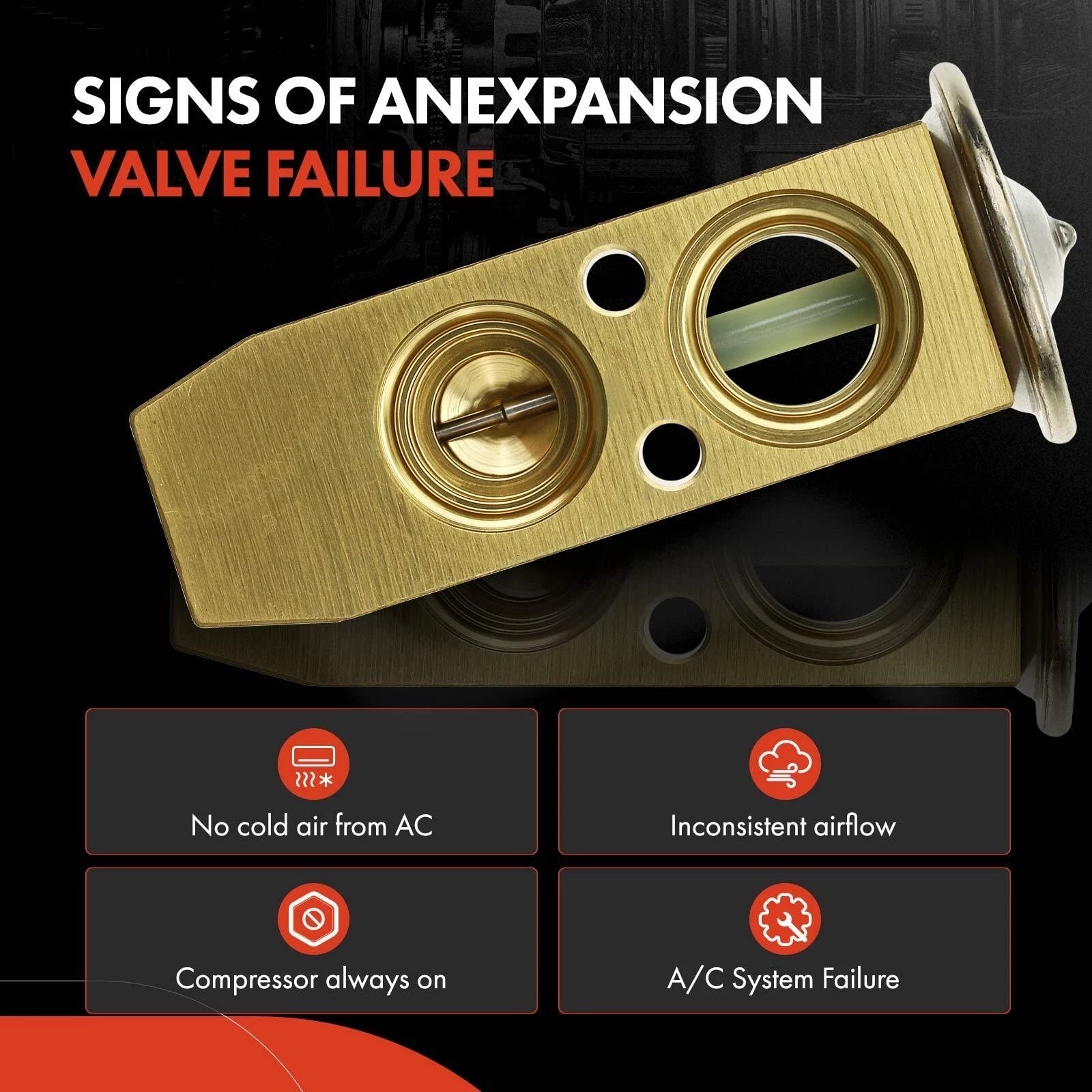 A/C Expansion Valve for Chevrolet Aveo 2004–2011 Pontiac G3 Wave 2005–2008