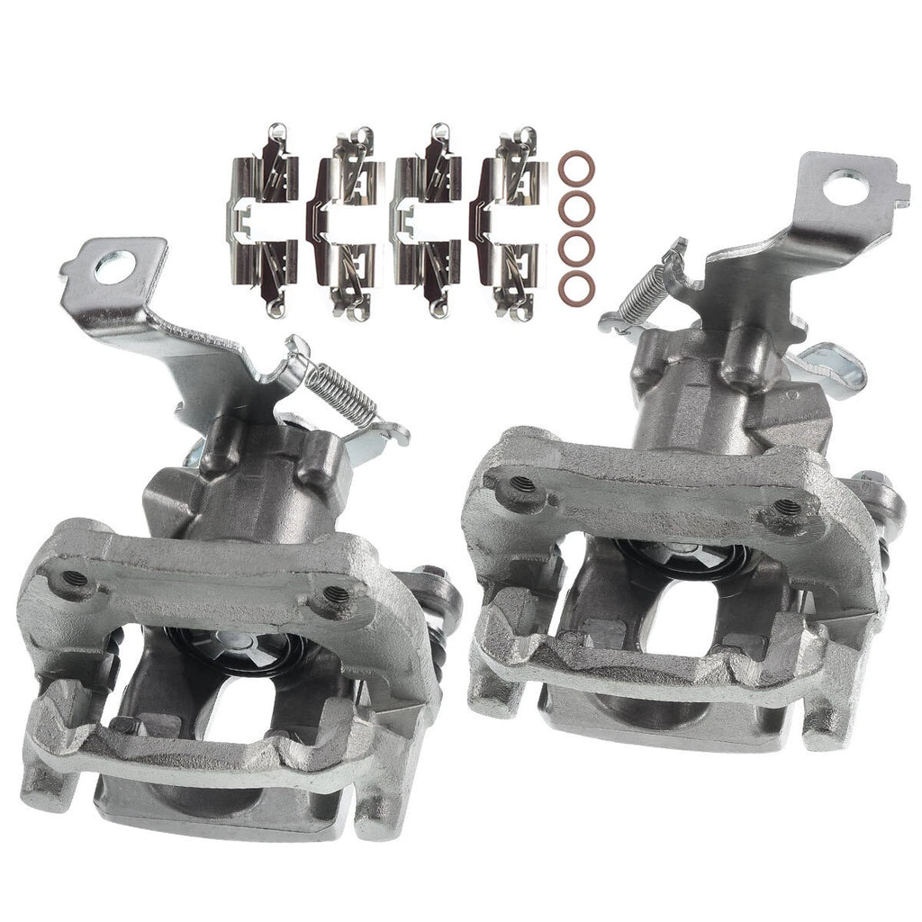 Rear Side Disc Brake Calipers and Bracket for Scion tC (2011-2016)