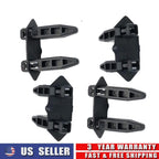 Set of 4 Front Bumper Upper Panel Retainer Clips for Toyota RAV4 (2001–2005)