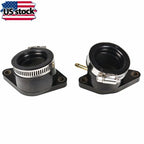 Set of 2 Carburetor Intake Manifold Boots for Yamaha Raptor 660 (2001–2005)