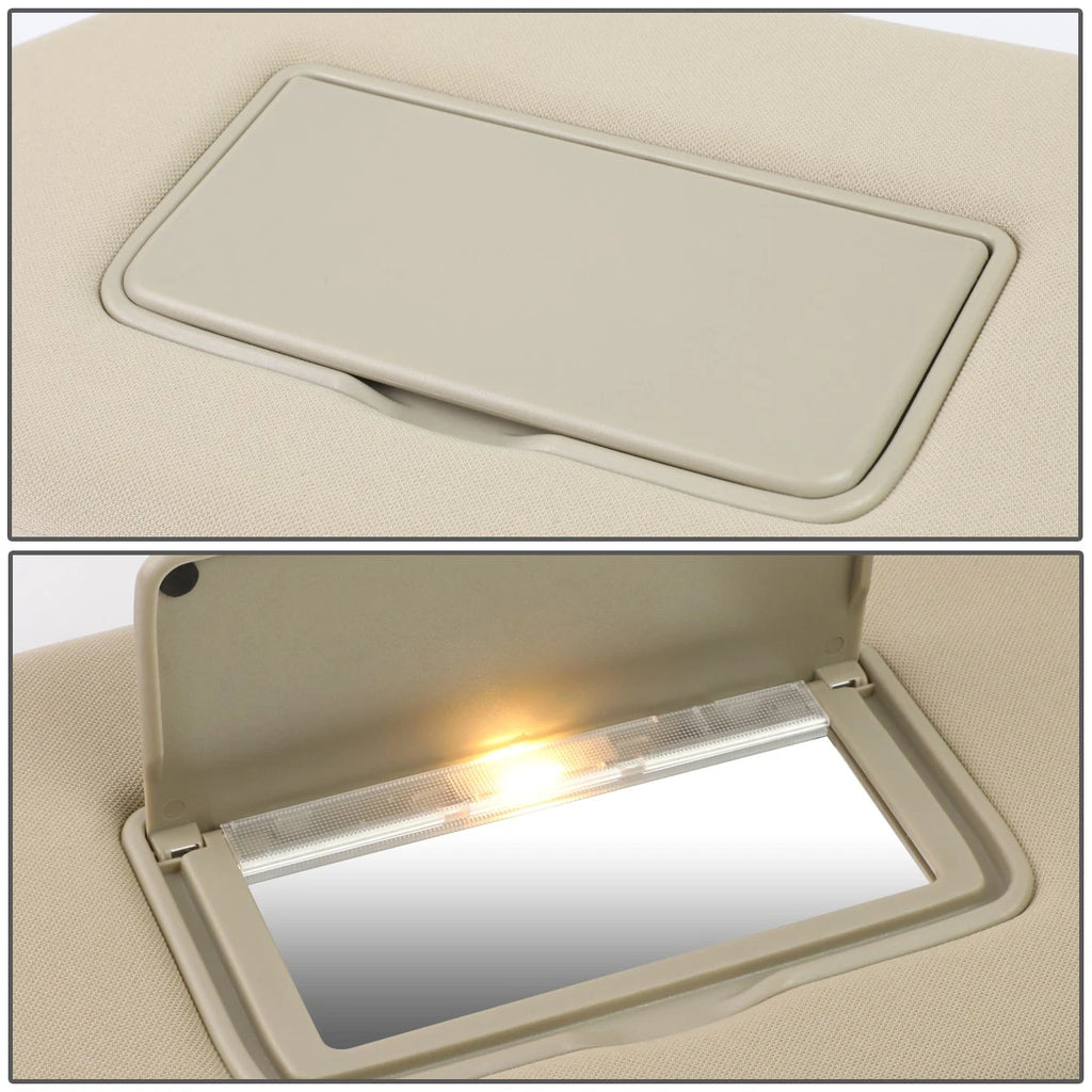 OE Style Interior Left Driver Sun Visor for Pathfinder/Infiniti (2013–2019) Beige