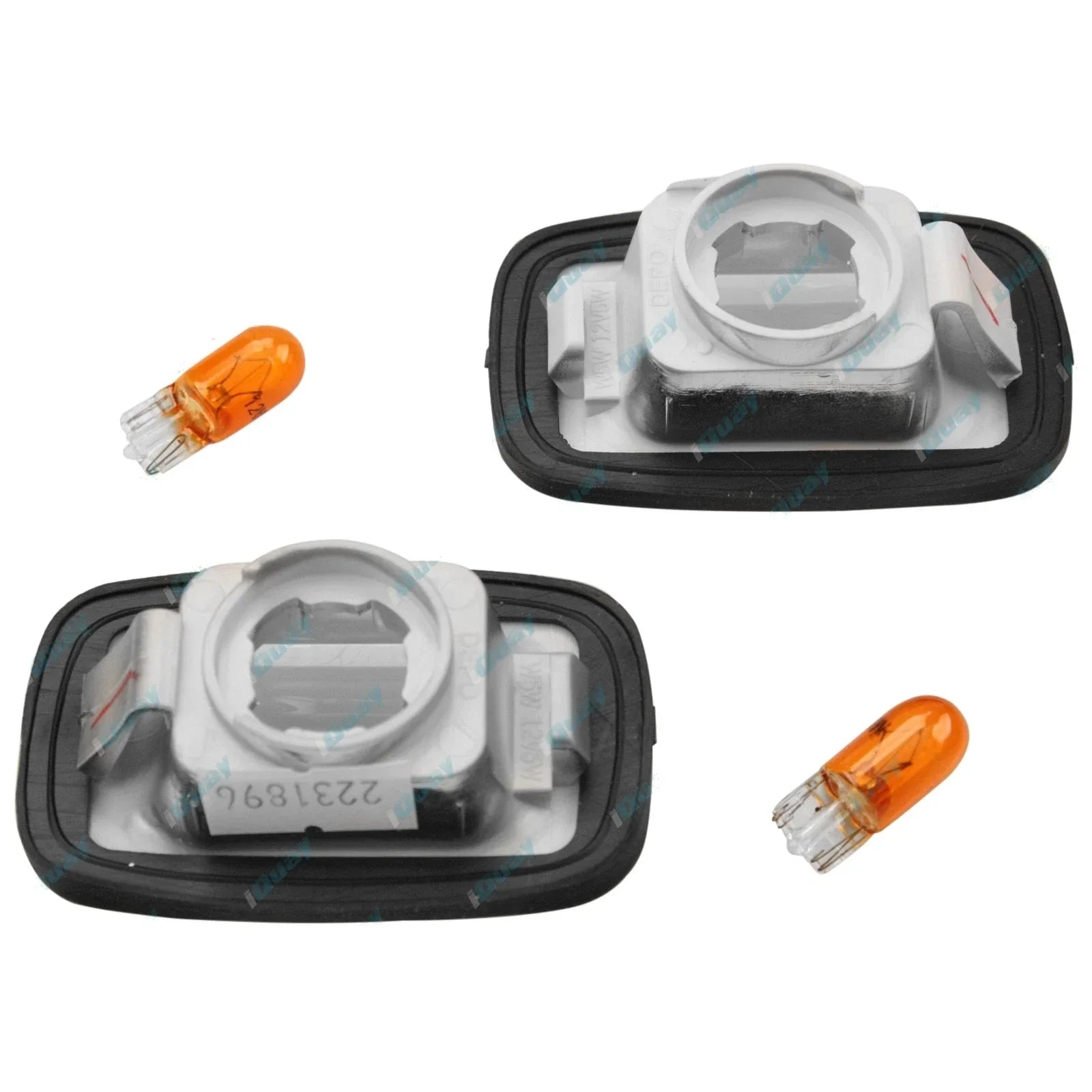 Clear Side Indicator Repeaters / Flashers for Toyota Camry Vienta VDV10 93~95