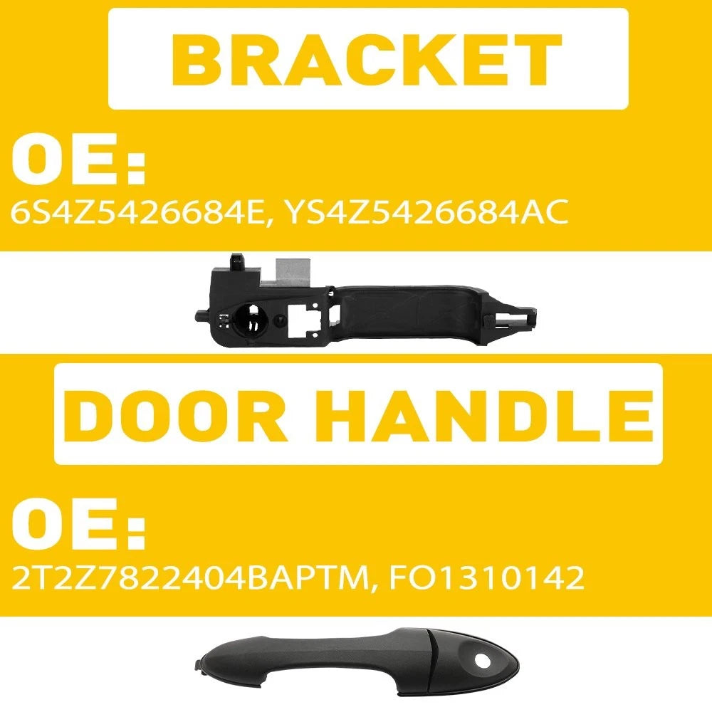 Exterior Door Handle for Ford Focus (2000-2007) Front Driver Side