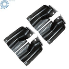 Set of 4 Black Steel Replacement Cab Corners for Ford F-150 (2009–2013)