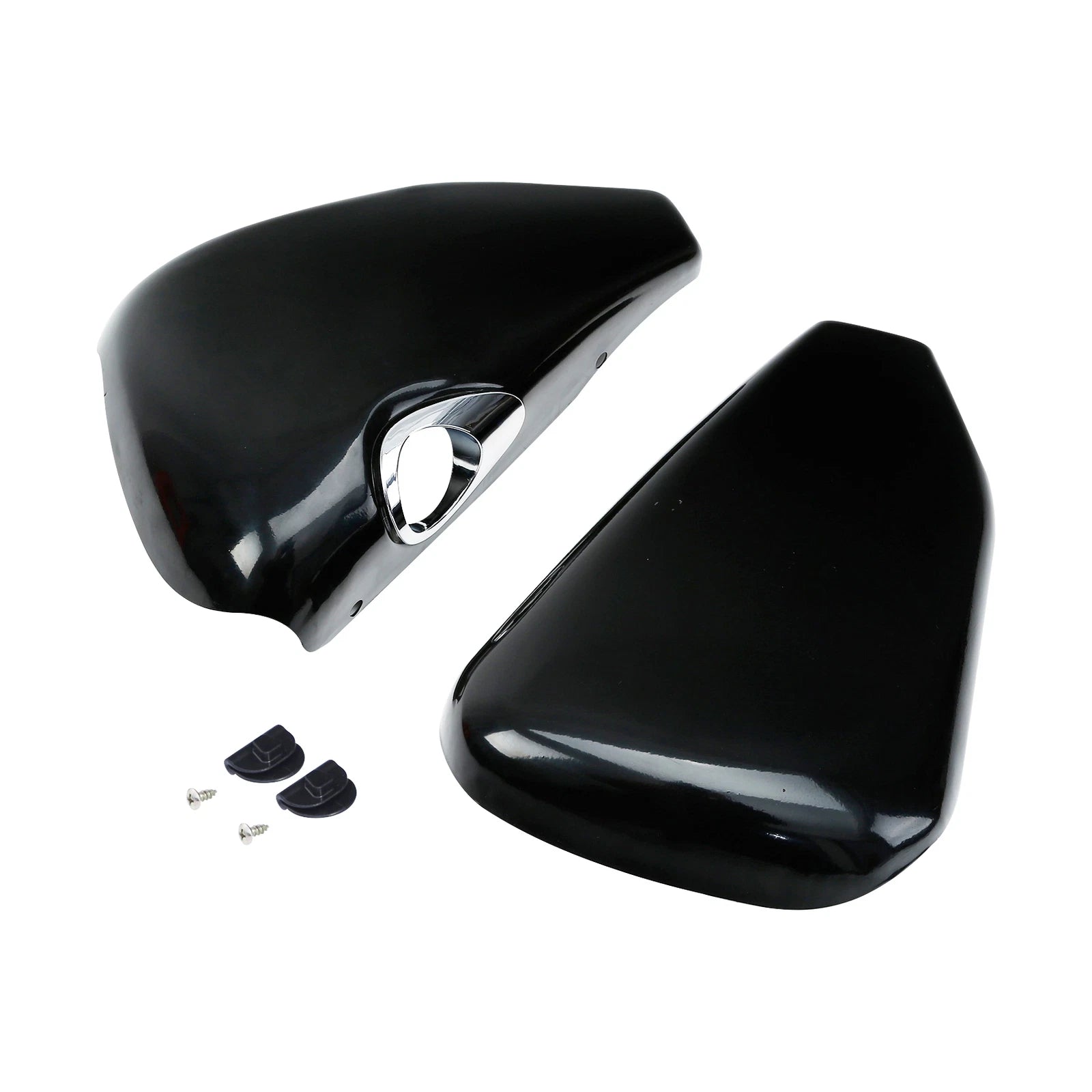 Set of 2 Battery Covers for Harley Sportster XL883 1200 48 72 (2014–2022)