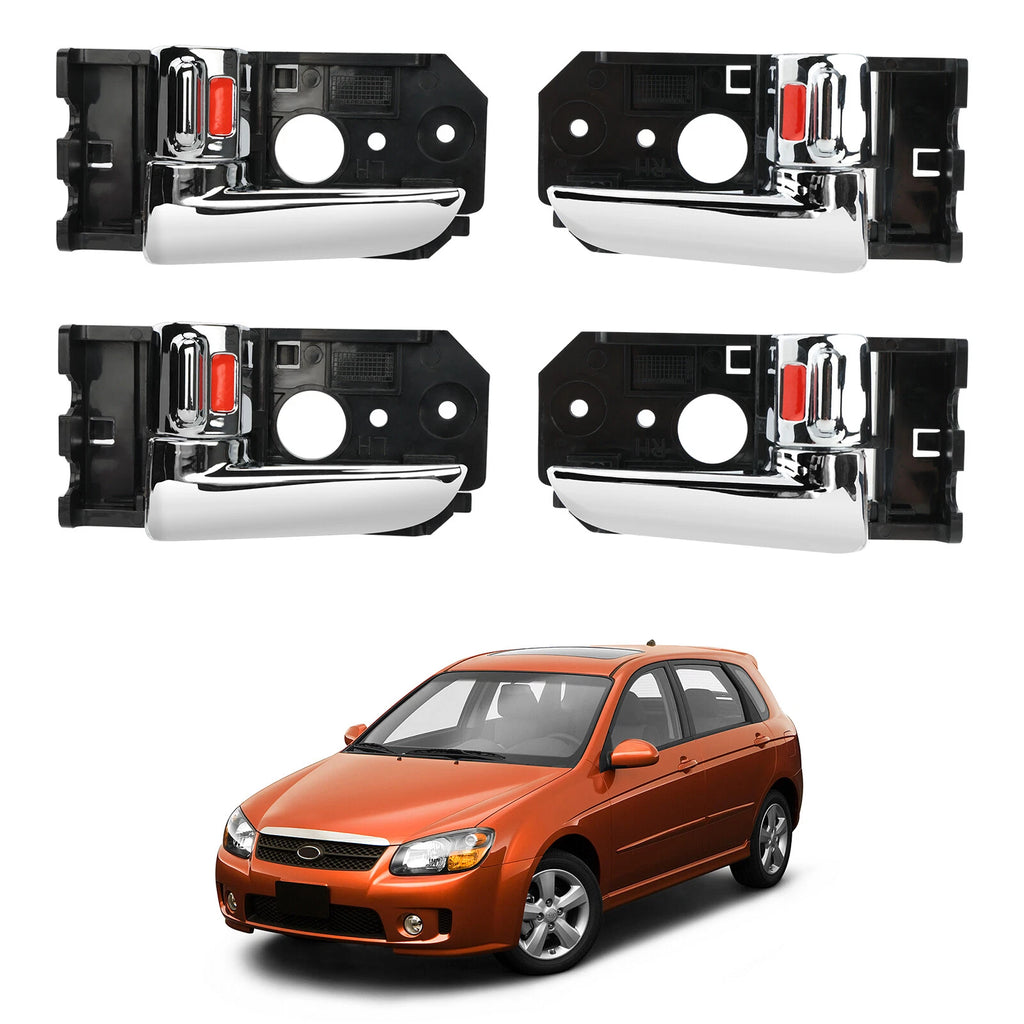 Set of 4 Interior Door Handles for Kia Spectra/Spectra5 (2004–2009)
