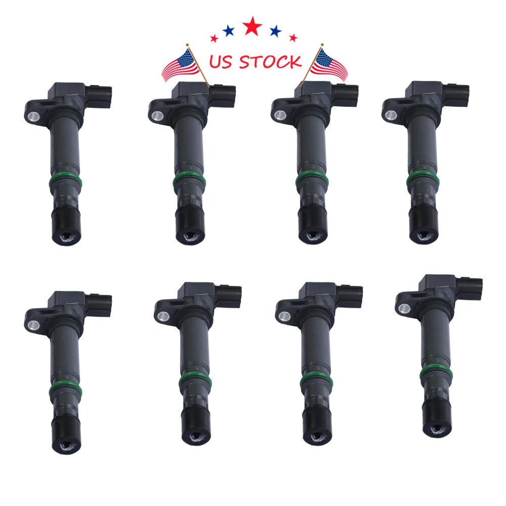 Set of 8 Ignition Coils for Dodge Jeep Mitsubishi (2000–2023)