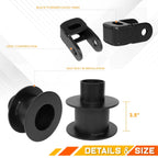 Set of 2 Lift Spring Spacers & Front Shock Extensions for Ford F250 F350 SD (2005–2024)