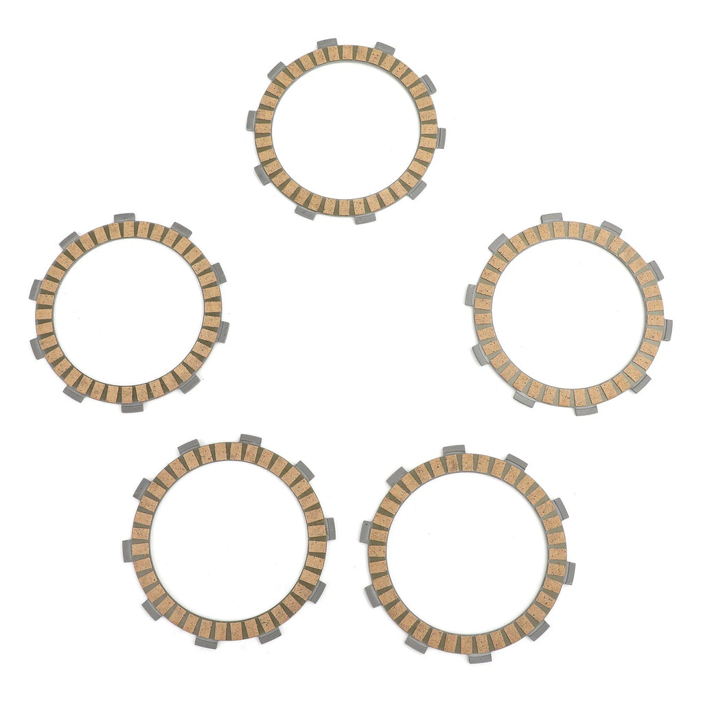 Clutch Friction Plate Kit for Yamaha SR185 (H/J), XT200 (J/K), TY125, YZ125 (X/C/F/G)
