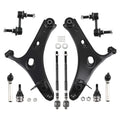 8x Front Suspension Kit Lower Control Arm Ball Joint Sway Bar for Forester (2014–2018)