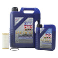 Oil Change Kit 6L Liqui Moly 5W-40 Mahle for Audi 1.8/2.0L