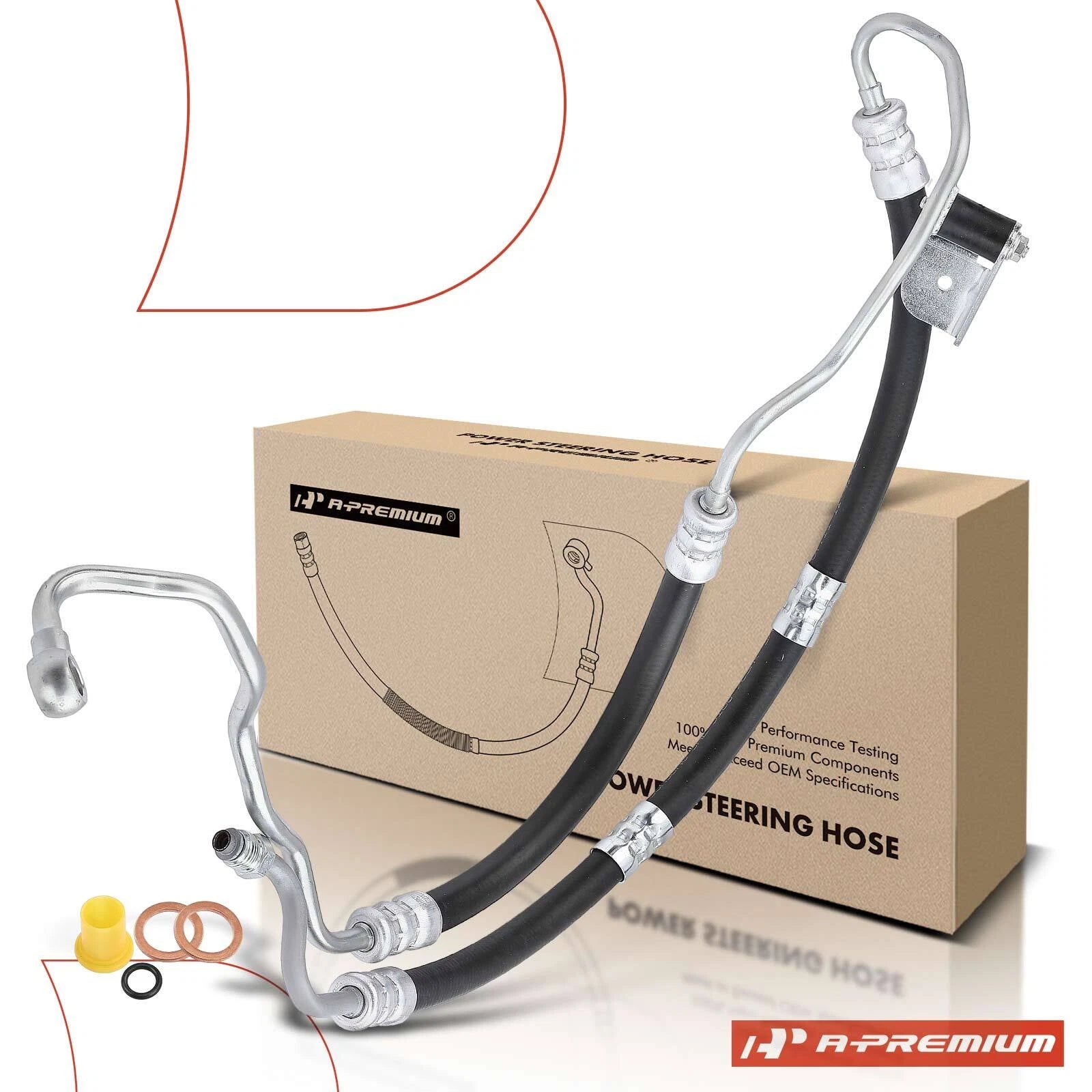 Power Steering Pressure Line Hose for BMW E60 525i 530i (2006–2007)