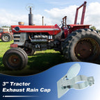 3" Exhaust Rain Cap for Ford, New Holland, JD Tractor (Various Models)