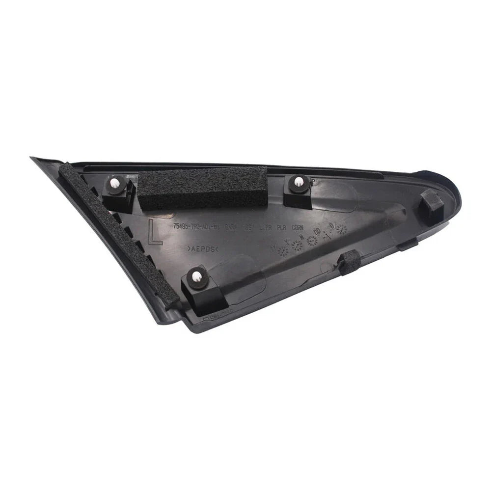 Front Exterior Pillar Trim for Honda Civic 2012-2015 ()