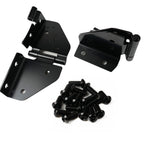 Windshield Hinges Pair for Jeep Wrangler CJ5, CJ7 (1976–1995) Black