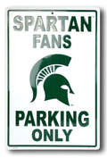 Metal Sign for Michigan State Fans 12"x18"
