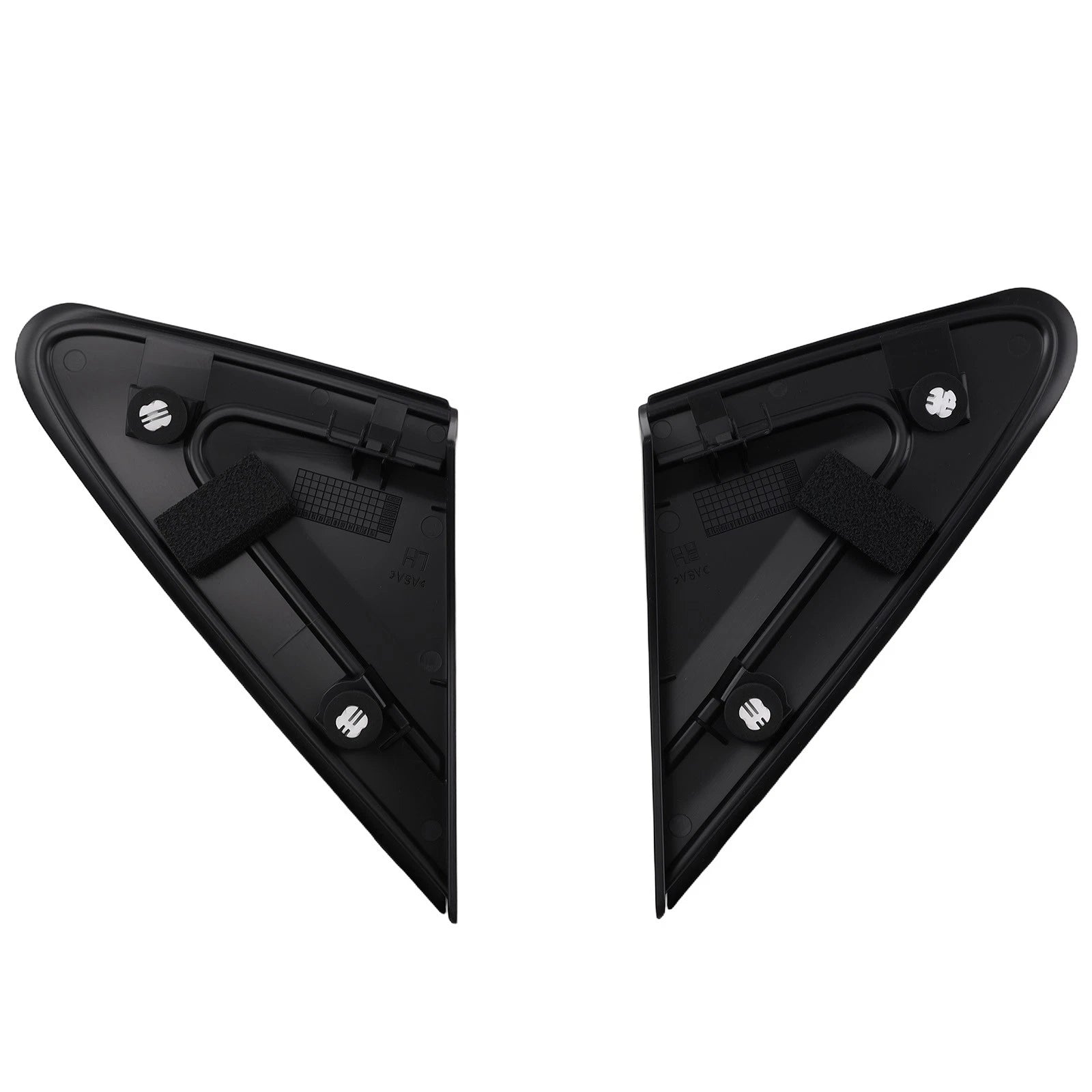 Black Fender Triangle Molding Trim for Mitsubishi Eclipse Cross (2018–2021)