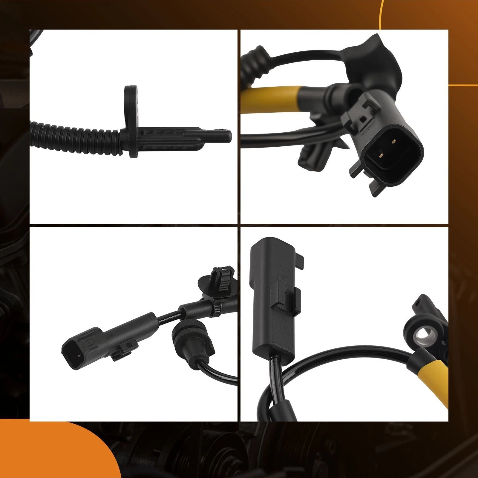 ABS Sensor Set for Ford Fusion Lincoln MKZ 2.0 3.0 (2013–2018)