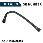 2x Radiator Hose for BMW 528i 2.8L / 530i 3.0L (1999-2000, 2001-03)
