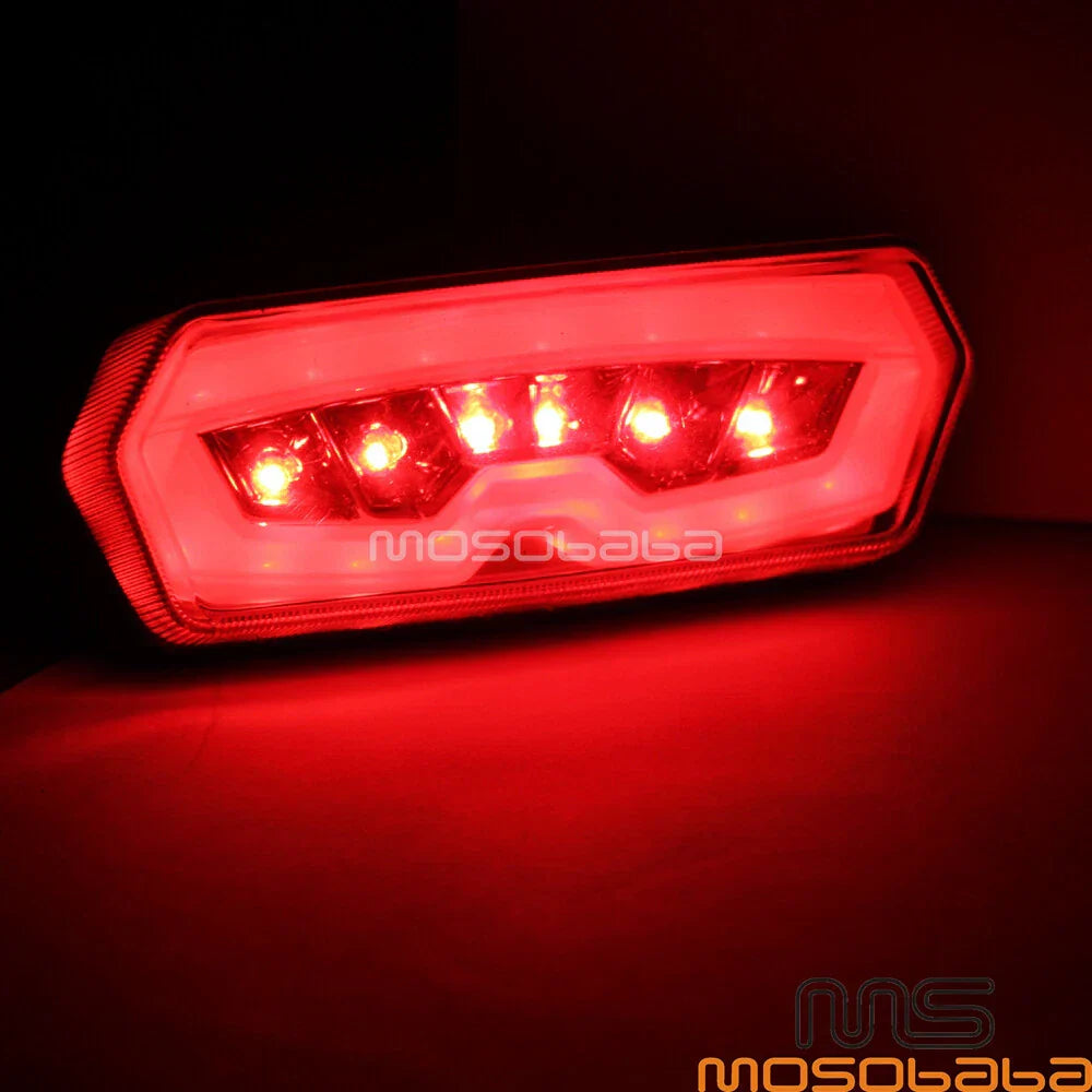 LED Brake Taillight Turn Signal for Honda MSX Grom CB CBR 650F CTX 700N (2013-2023)
