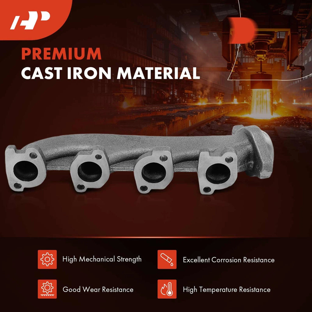 Right Exhaust Manifold with Gasket for Ford Crown Victoria (2003–2011)
