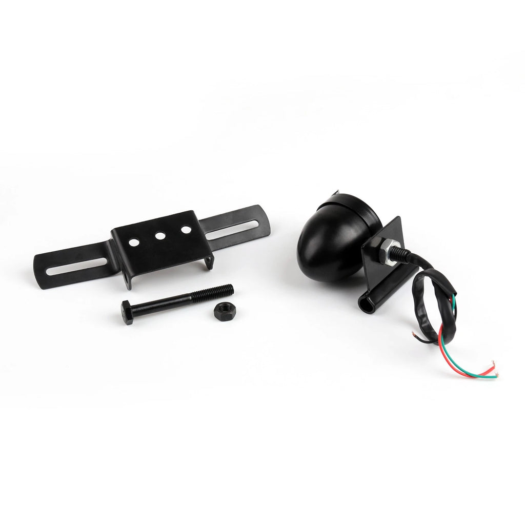 Rear Tail Light for Motorcycle (Black)