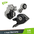 Set of 3 Engine Motor Mounts for Ford Edge Lincoln MKX (2011–2014)