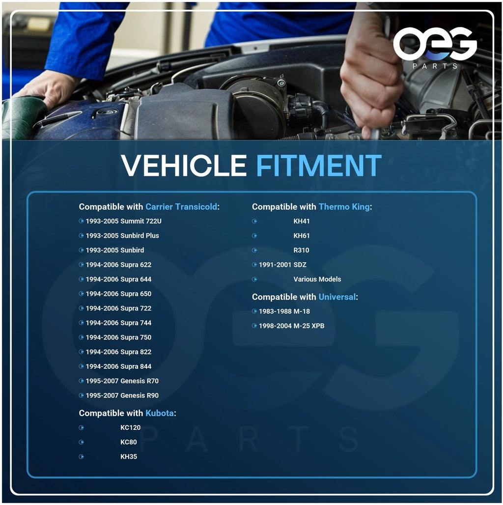 Starter for Carrier Transicold Kubota Diesel Truck