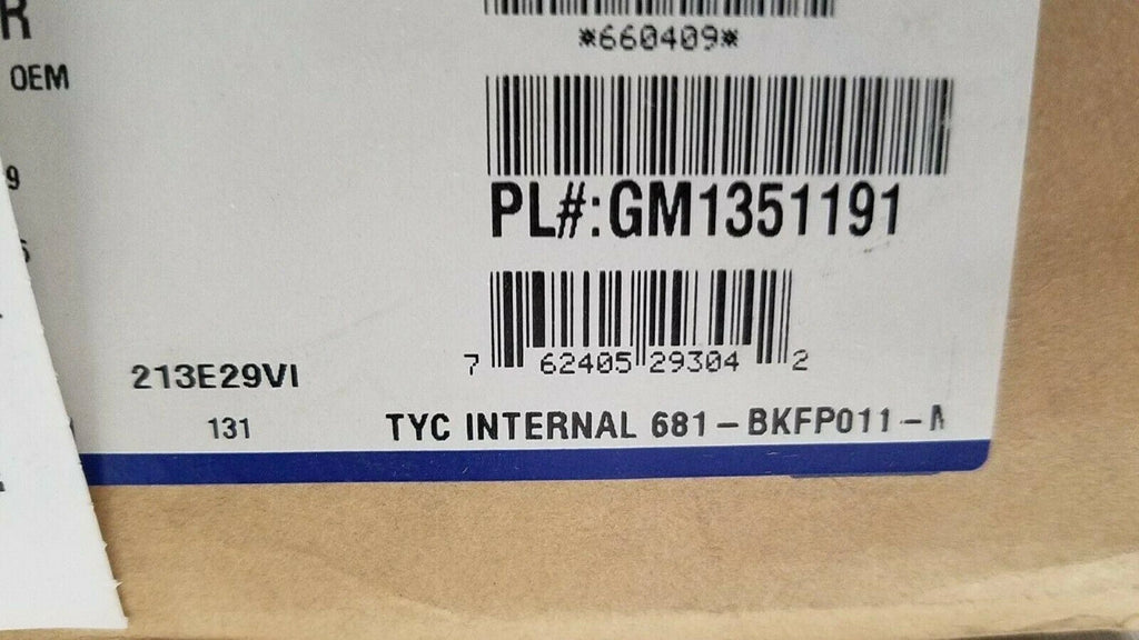 Window Regulator with Motor for Buick Lucerne (2006–2011) TYC 660409