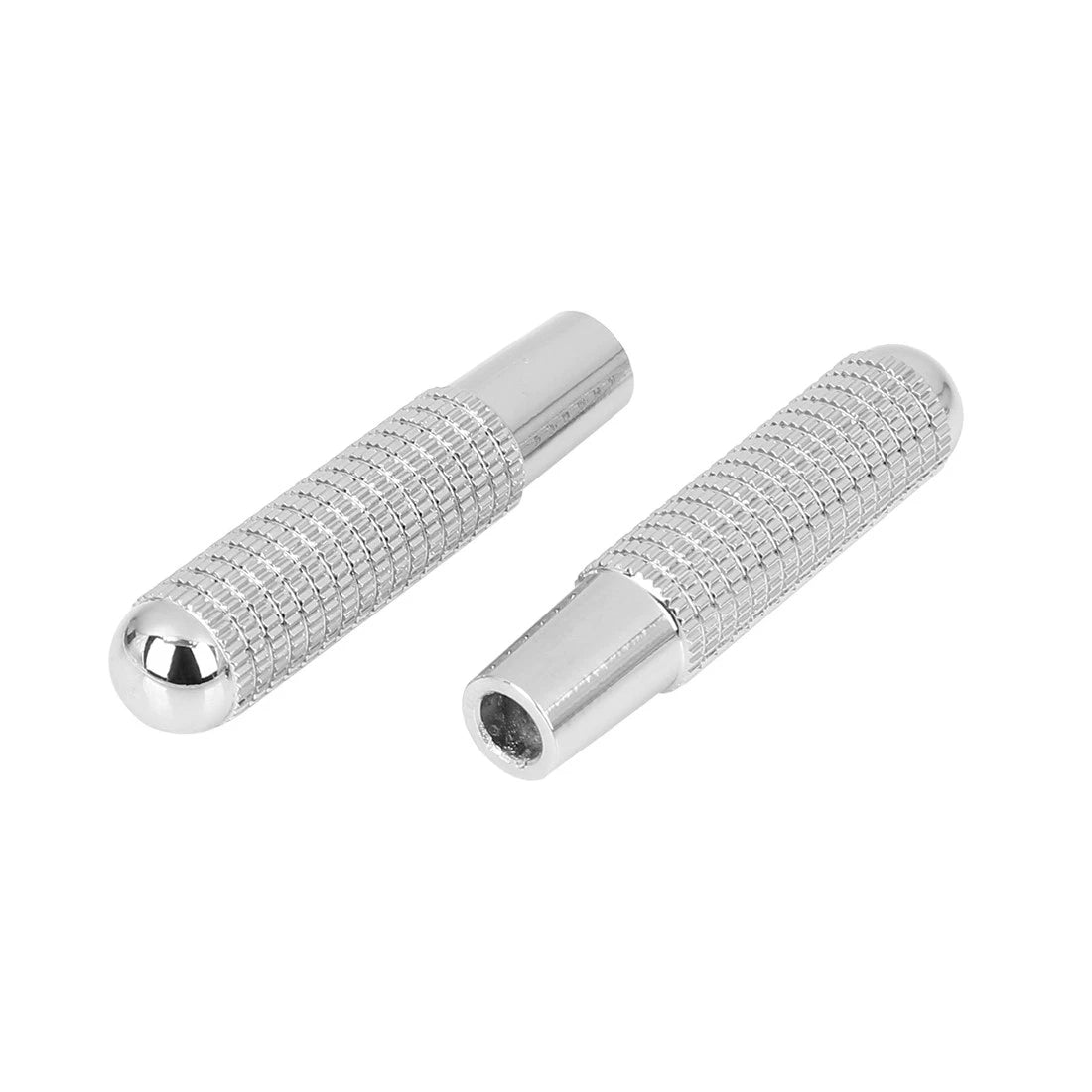 Set of 4 Bolt-On Door Lock Knob Pins Silver for Benz C E S Class 