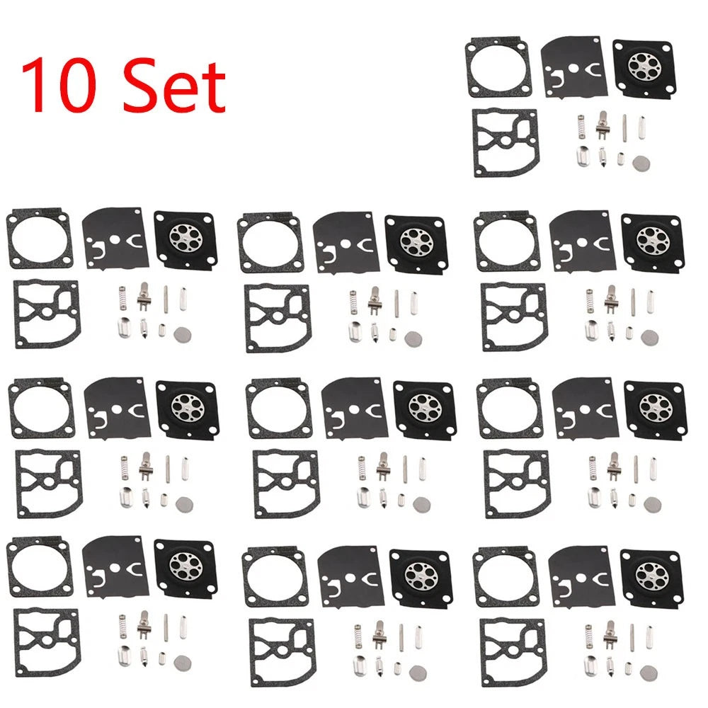 Set of 10 Carburetor Gasket Kits for STIHL HS45 FS55 FS38 BG45 ZAMA RB-100