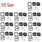 Set of 10 Carburetor Gasket Kits for STIHL HS45 FS55 FS38 BG45 ZAMA RB-100