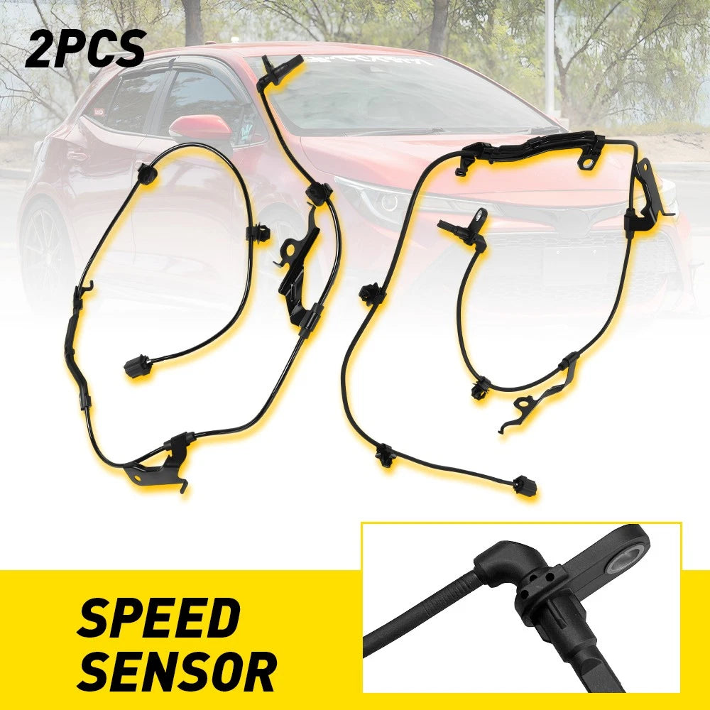 4X ABS Wheel Speed Sensor Set for Honda Civic (2016–2021), Insight (2019–2021)