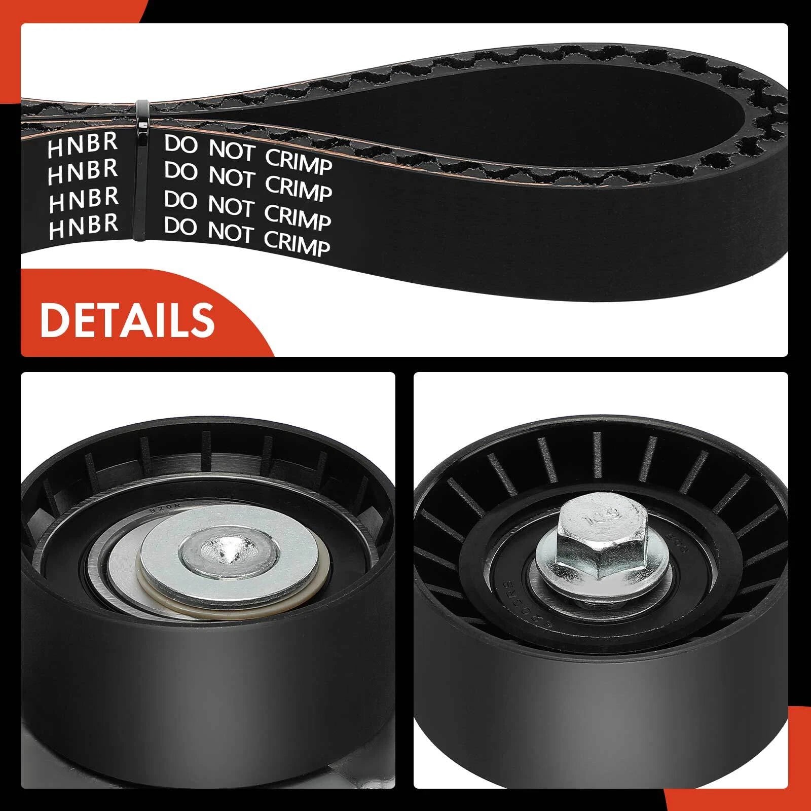 Timing Belt Kit for Chevy Aveo 2004–2011 Aveo5 Pontiac Wave Suzuki
