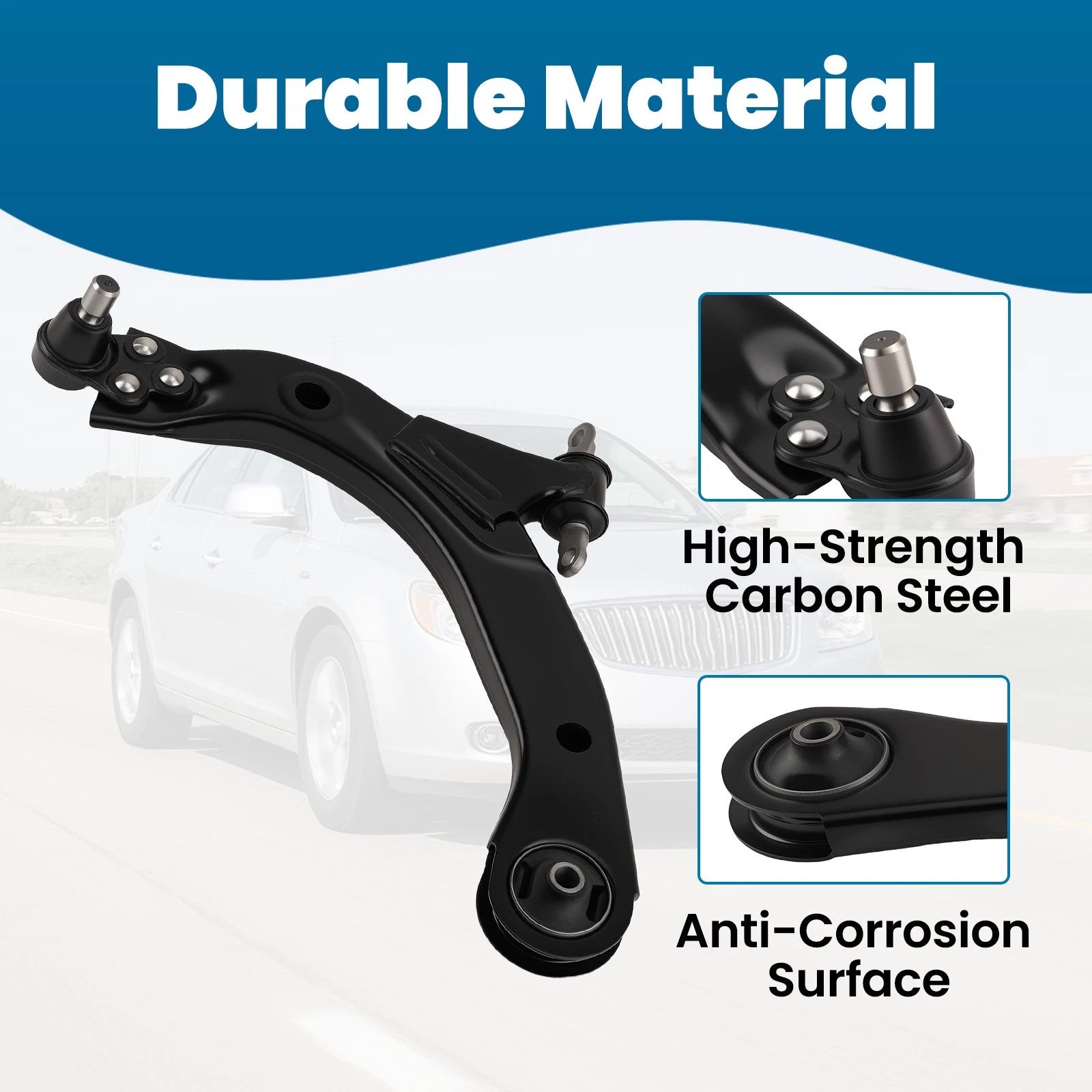 Lower Control Arm Ball Joint for Chevy HHR, Pontiac G5 (2006-2011)